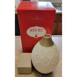 Young Living Desert Mist Ultrasonic Diffuser Used No Manual Works w/ Box Adaptor